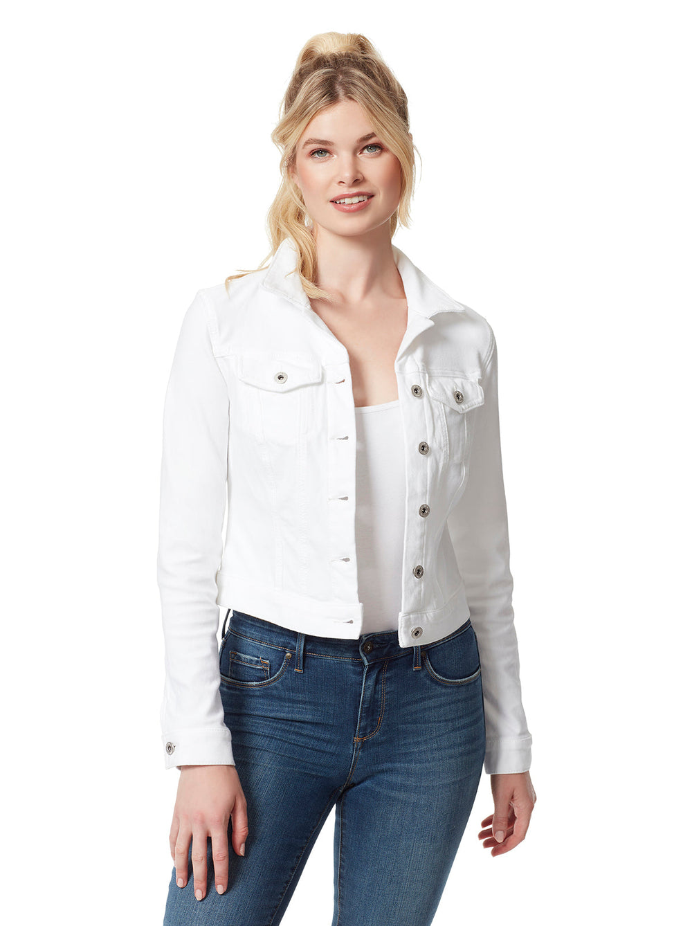 Pixie Jacket in White | Jessica Simpson Women