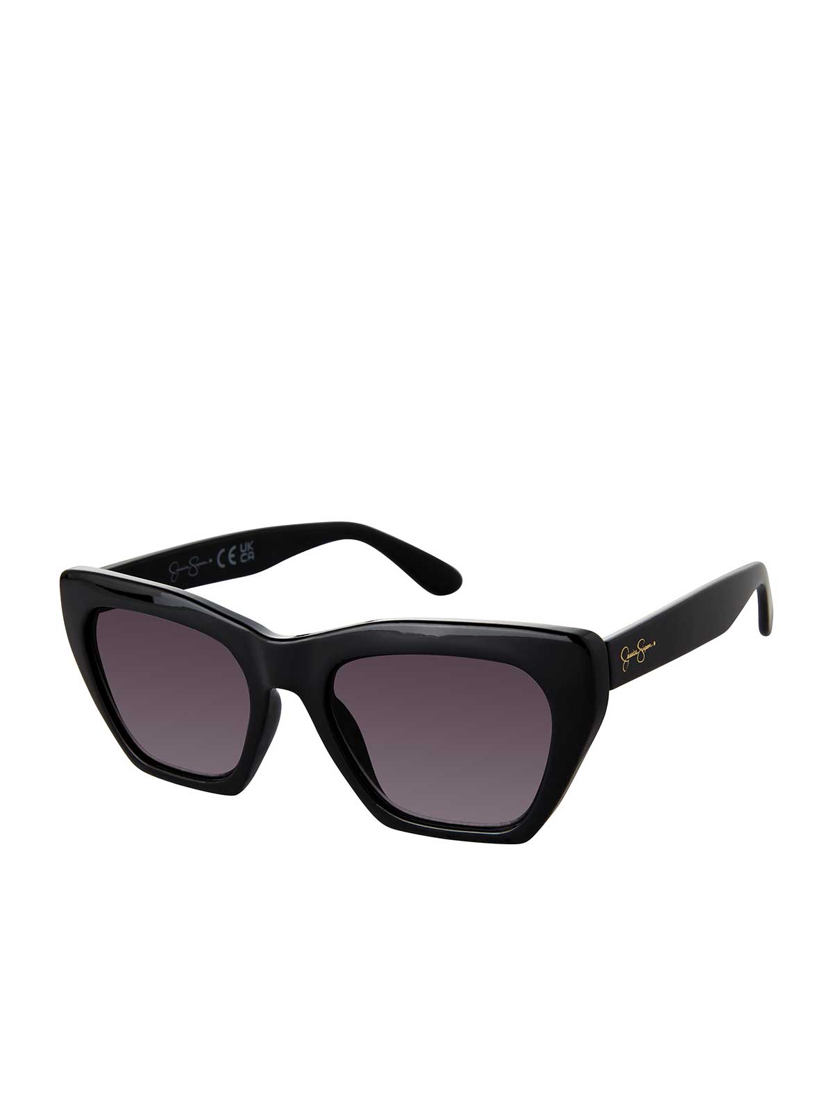 Vintage Cat Eye Sunglasses in Black | Jessica Simpson Accessories