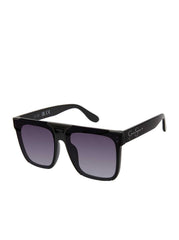 Oversized Square Sunglasses in Black | Jessica Simpson Accessories