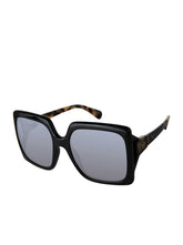 Square Sunglasses in Black & Oatmeal | Jessica Simpson Accessories