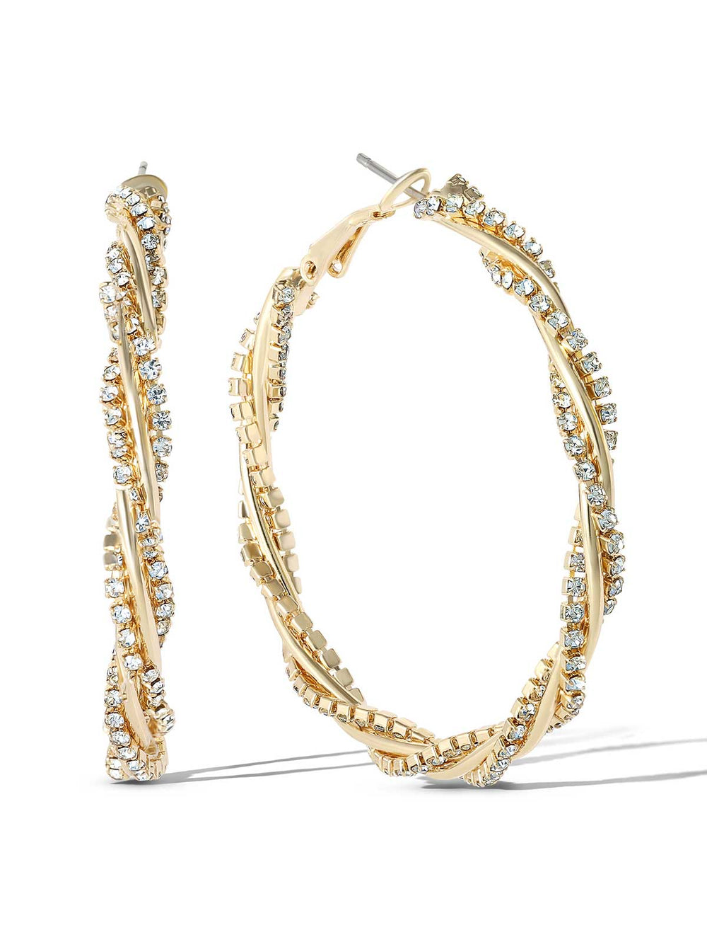 Spiral Hoop Earrings | Jessica Simpson Accessories