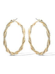 Spiral Hoop Earrings | Jessica Simpson Accessories