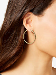 Double Hoop Faceted Earrings | Jessica Simpson Accessories