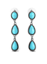 Three Stone Drop Earrings | Jessica Simpson Accessories