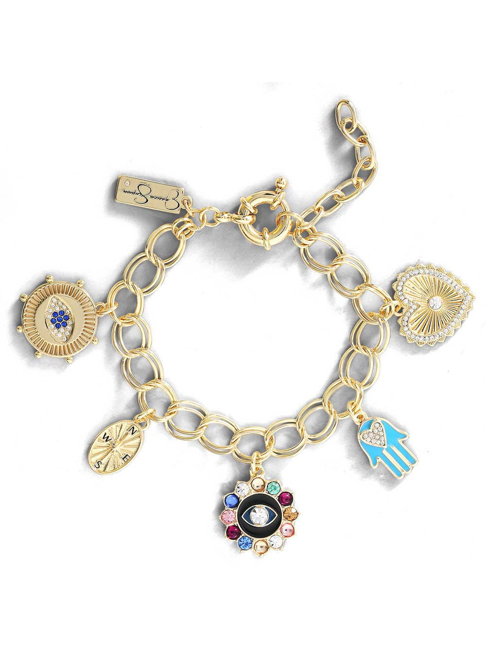Evil Eye Charm Bracelet | Jessica Simpson Accessories