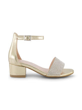 Girls' Pearl Stone Dress Heel in Gold | Jessica Simpson Women