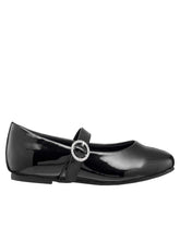 Toddler Amy Jeweled Buckle Ballet Flat in Black | Jessica Simpson Women