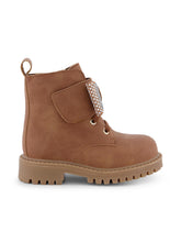 Toddler Daria Bow Moto Boot in Cognac | Jessica Simpson Women