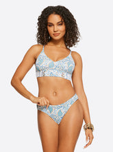 Sweetness Overload Cropped Cami in White Multi | Jessica Simpson Women