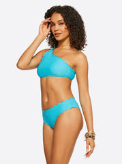 Under the Sea One Shoulder Top in Paradise Sky | Jessica Simpson Women