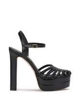 Inaia Braided Platform Sandal in Black | Jessica Simpson Women