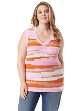 Shanti Tank in Peony Multi | Jessica Simpson Women