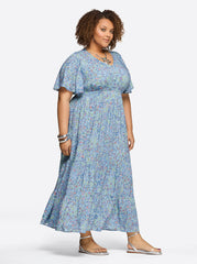 Naomi Dress in Decorative Blossoms | Jessica Simpson Women