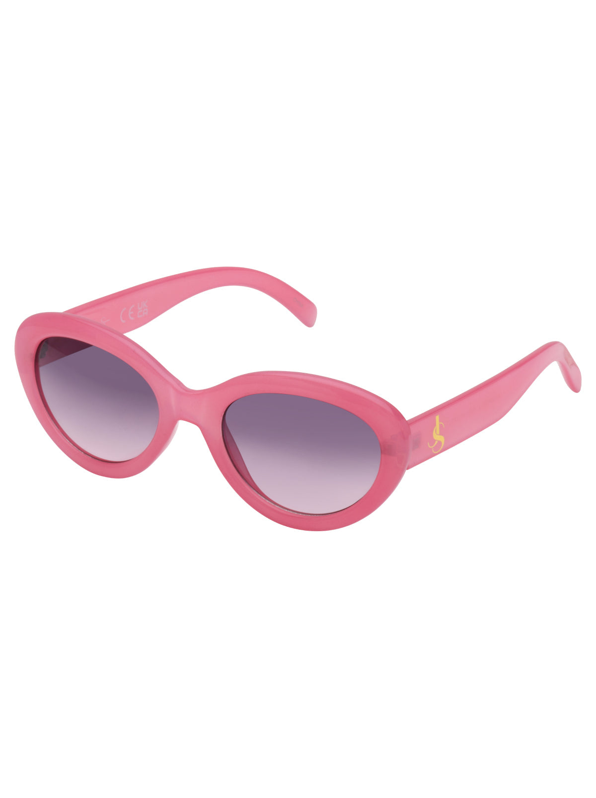 Round Cat Eye Sunglasses in Pink | Jessica Simpson Accessories