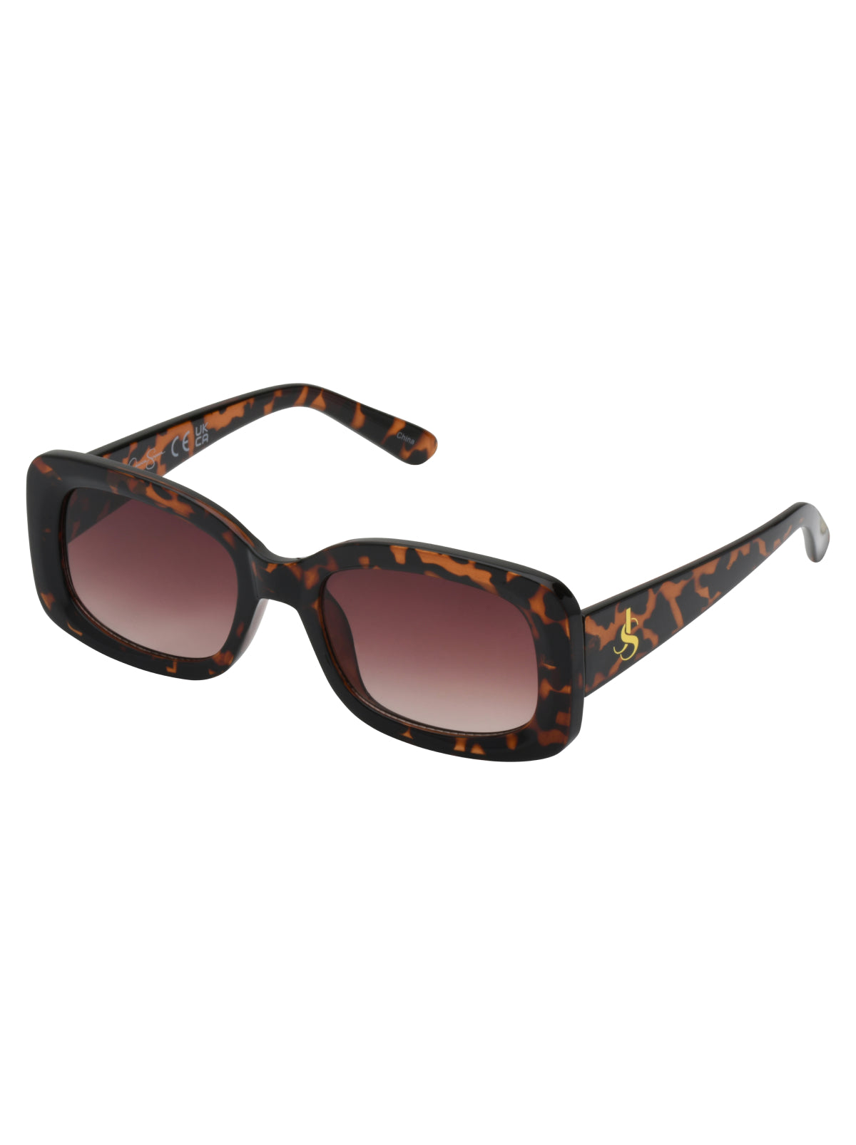 Retro Sunglasses in Tortoise | Jessica Simpson Accessories