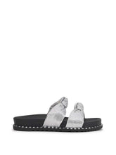 Caralyna Flat Sandal in Silver | Jessica Simpson Women