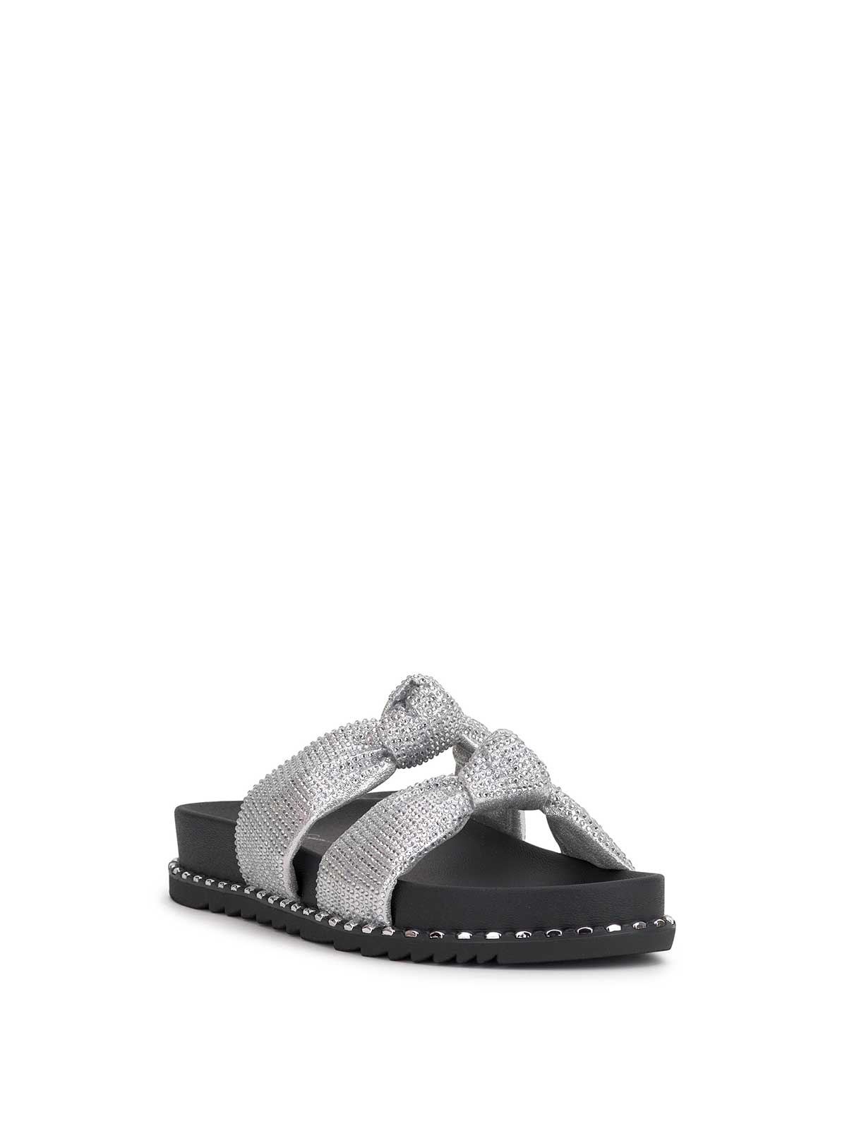 Caralyna Flat Sandal in Silver | Jessica Simpson Women