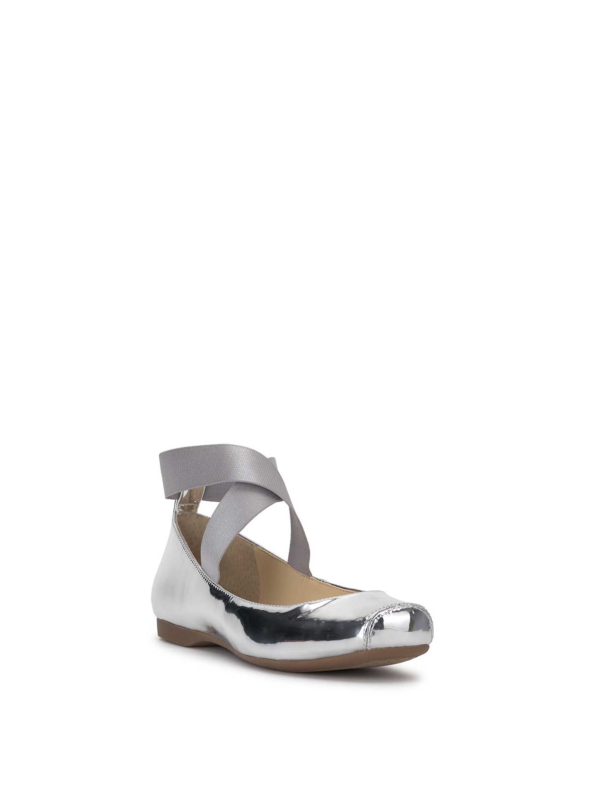 Mandalaye Ballet Flat in Silver | Jessica Simpson Women