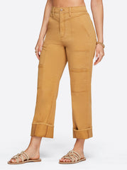 Straight Cargo Ankle in Bone Brown | Jessica Simpson Women