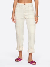 Straight Cargo Ankle in Ecru | Jessica Simpson Women