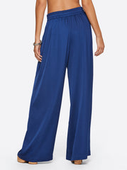 Winnie Wide Leg Pants in Medieval Blue | Jessica Simpson Women