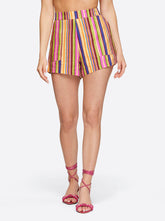 Eliana Short in Rainbow Stripe | Jessica Simpson Women