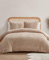 Leopard Printed Plush Comforter Set | Jessica Simpson Home