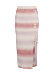 Loti Lace Up Skirt in Chili Oil | Jessica Simpson Women