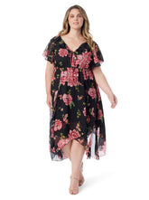 Elise Dress in Sketchy Roses | Jessica Simpson Women