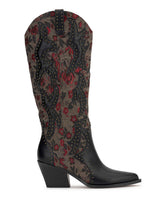 Zaikes Western Boot in Rosette Tapestry | Jessica Simpson Women