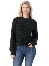 Portia Sweater in Animal Jacquard | Jessica Simpson Women
