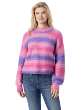 Portia Sweater in Royal Purple Combo | Jessica Simpson Women