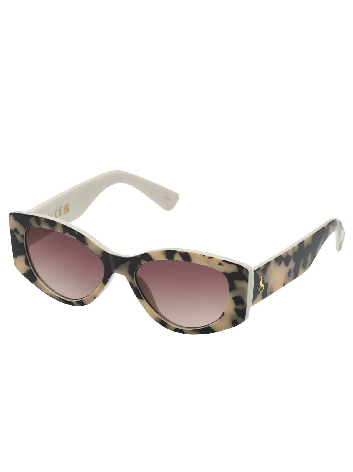 Slim Cat Eye Sunglasses in Animal Print | Jessica Simpson Accessories