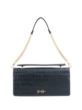 Brooke Clutch in Black Croco | Jessica Simpson Accessories