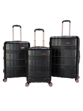 Jewel Plaid Luggage Collection in Black | Jessica Simpson Home