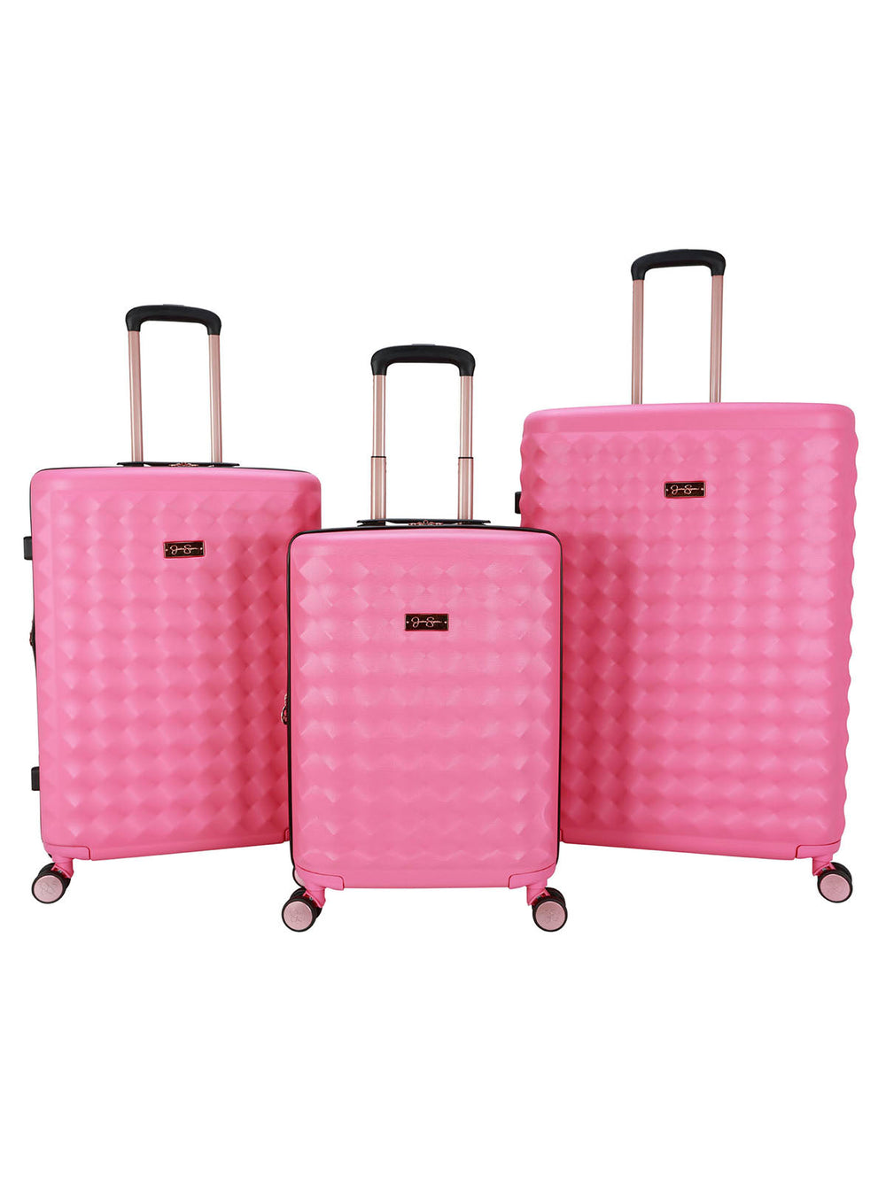 Vibrance Luggage Collection in Pink | Jessica Simpson Home