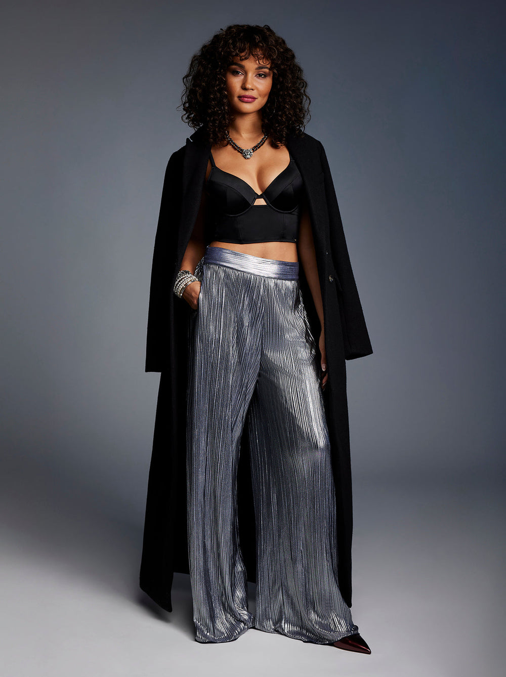 Adaeze Wide Leg Pant in Peacoat | Jessica Simpson Women