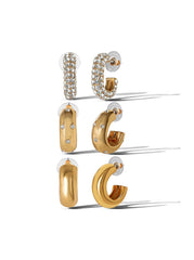 3 Hoop Earring Set | Jessica Simpson Accessories