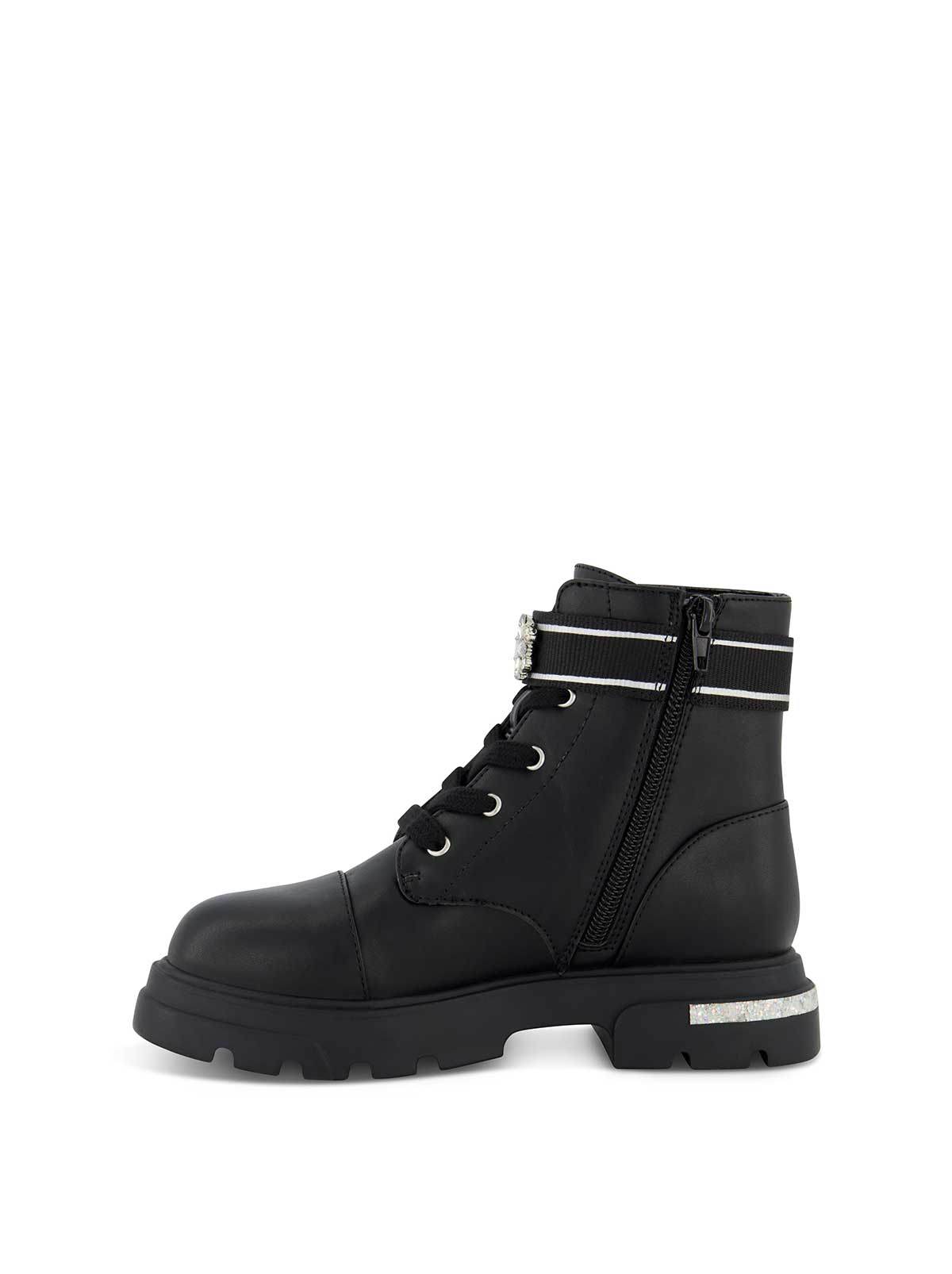 Little Girls' Rosa Brooch Boot in Black | Jessica Simpson Women
