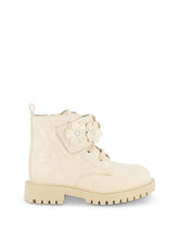 Toddler Daria Flower Moto Boot in Sand | Jessica Simpson Women