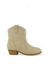 Little Girls' Layla Fade Western Bootie in Gold | Jessica Simpson Women