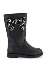 Toddler Evie Ribbon Boot in Black | Jessica Simpson Women