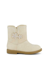 Toddler Evie Flower Boot in Cream | Jessica Simpson Women
