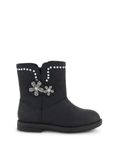 Toddler Evie Flower Boot in Black | Jessica Simpson Women