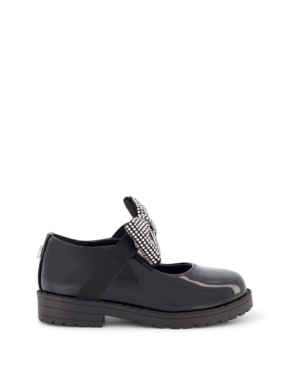 Toddler Aubrey Bow Flat in Black | Jessica Simpson Women