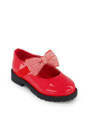 Toddler Aubrey Bow Flat in Red | Jessica Simpson Women