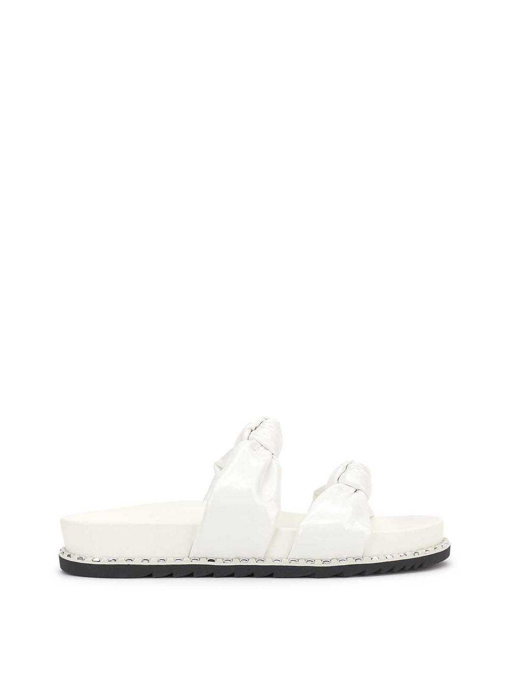 Caralyna Flat Sandal in White | Jessica Simpson Women