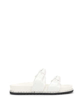 Caralyna Flat Sandal in White | Jessica Simpson Women