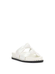 Caralyna Flat Sandal in White | Jessica Simpson Women