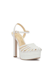 Inaia Platform Sandal in Bright White | Jessica Simpson Women